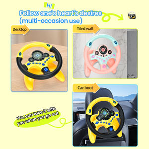Jeu de Simulation de Conduite Sensoriel pour Enfants : Volant Électrique et Pédale d'Accélérateur/Frein avec Ventouse pour Tout-Petits - Product Image 3