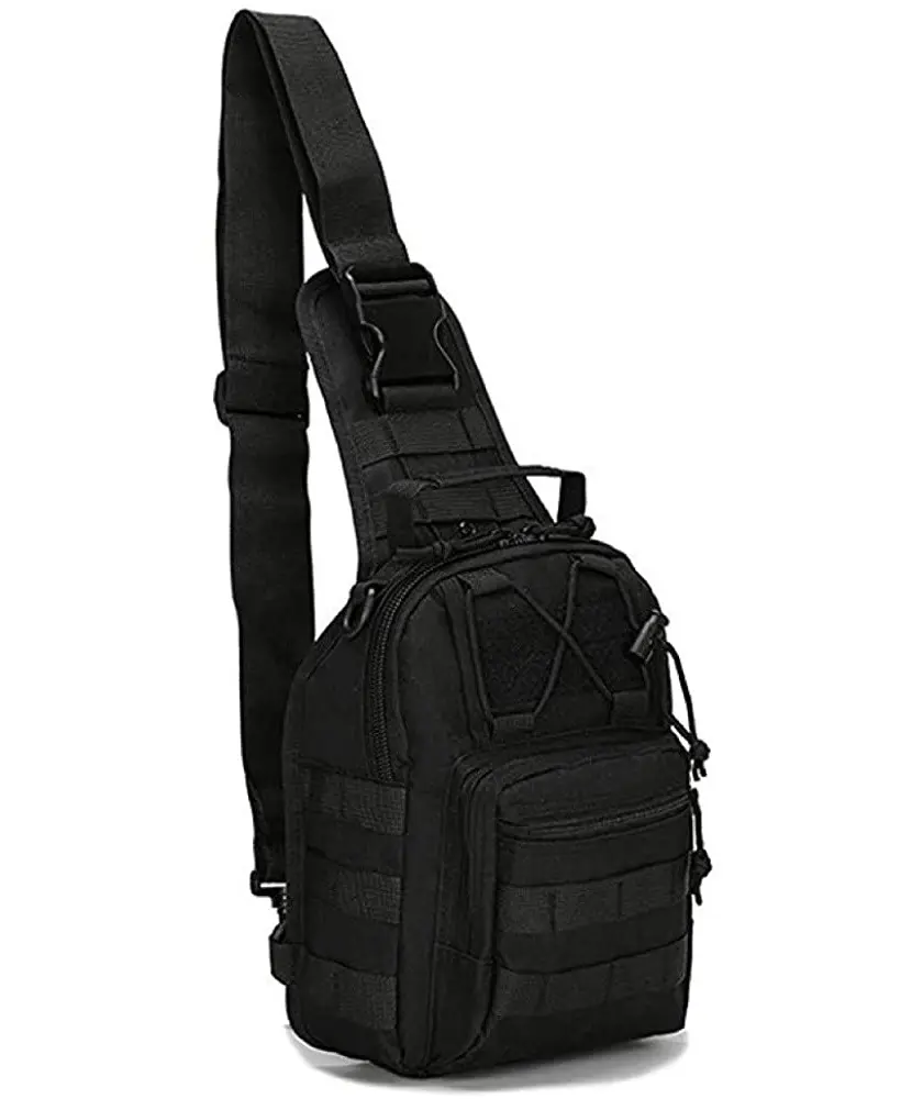 Campione gratuito Training MOLLE Training Sling Daypack piccola borsa a tracolla borsa da esterno impermeabile