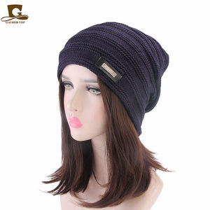 Jersey de lana para hombre y mujer de Invierno Estándar de Metal Juding de buena calidad con pila en la parte superior de los sombreros con orejas de lúpulo - Product Image 2