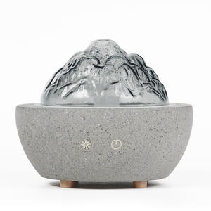 Humidificateur à ultrasons Mountain Scene Aroma 200ml avec lumière LED pour la maison et le bureau - Product Image 2