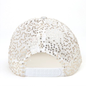 Casquette de baseball en maille pour femme avec broderie de fleurs en dentelle et sequins, respirante, protection solaire, chapeau de plage 2024 - Product Image 4