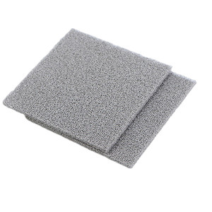 Éponge conductrice en nickel, feuille de mousse métallique poreuse 100 mm x 100 mm x 10 mm, fournitures de laboratoire personnalisables - Product Image 1