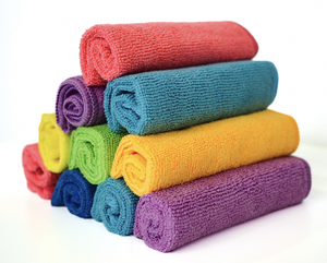 पुनः प्रयोज्य बहु-रंग छोटे आकार के अल्ट्रा-फाइन फाइबर सफाई कपड़े, कारखाने मूल्य के साथ - Product Image 6