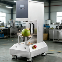 Machine à peler les jeunes noix de coco vertes automatique en acier inoxydable, éplucheur commercial de noix de coco