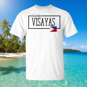 T-shirt Visayas Filippine per uomo e donna, abbigliamento casual - Product Image 3