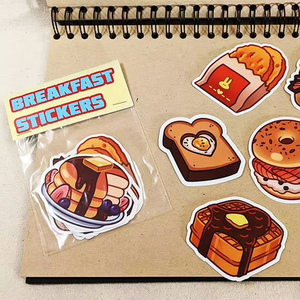 Небольшой бизнес 300gsm бумажный материал с пользовательским логотипом напечатанные рекламные карты с глянцевой отделкой с отверстием для пользовательских стикеров - Product Image 5