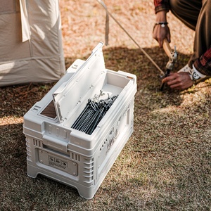 Naturehike <span class=keywords><strong>Camping</strong></span> Boîte De Rangement En Plein Air Portable Voyage <span class=keywords><strong>Pliable</strong></span> Boîte Table Voiture Coffre PP Pliant Boîte De Rangement - Product Image 3