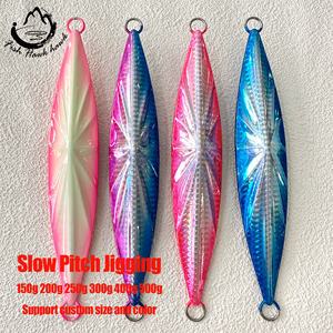 เหยื่อจิ๊กโลหะเรืองแสง VIP สำหรับ<span class=keywords><strong>ตก</strong></span><span class=keywords><strong>ปลา</strong></span>ทะเลน้ำเค็ม น้ำหนัก 150 กรัม 200 กรัม 250 กรัม 300 กรัม 400 กรัม 500 กรัม - Product Image 4