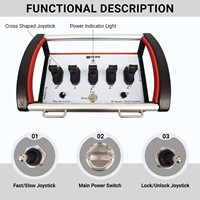 Télécommande hydraulique pour grue de camion, commande proportionnelle