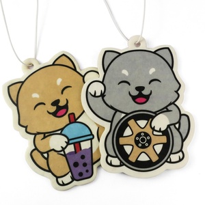 Accessori interni auto appesi <span class=keywords><strong>deodorante</strong></span> per ambienti per alberi di carta profumati profumati deodoranti per auto da donna <span class=keywords><strong>uomo</strong></span> - Product Image 2