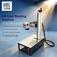 Machine de marquage laser UV Huike, multi-puissance 3W 5W 10W, mini-marqueur industriel pour le traitement de précision du plastique et du cristal