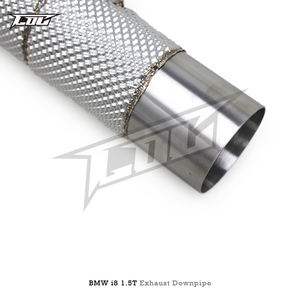 Collettore di Scarico BSK per <span class=keywords><strong>BMW</strong></span> I8 1.5T 2014-2023, Tubo a Flusso Libero con Sistema di Scarico Sportivo in Acciaio Inox - Product Image 5