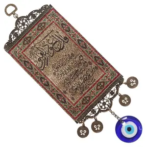 Jupe d'intérieur en verre, pendentif avec mauvais œil, 1 pièce, décoration religieux, chiffres à suspendre - Product Image 1