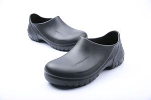 Chaussures de pluie noires antidérapantes imperméables avec doublure pour hommes pour l'hiver Cuisine Usine alimentaire Restaurant Travail Fournisseur - Product Image 4