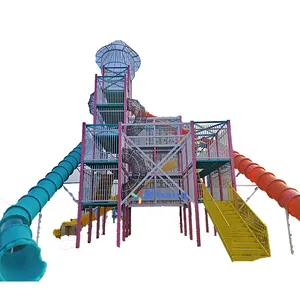 Alta qualidade Hot-venda Playground Outdoor Crianças Playground Com Slides Multi-função Play Ground