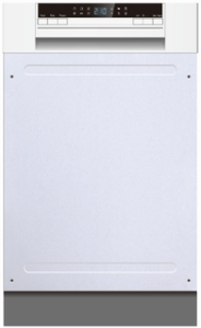 Lave-vaisselle semi-encastrable Smad en acier inoxydable pour la maison et la cuisine, avec DDB15-60BBG*-12G, 45 cm, avec verrouillage enfant - Product Image 4
