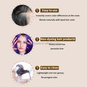 Spray de réparation temporaire de couleur de racine de cheveux en gros produits de coiffure salon de coiffure en utilisation spray de coloration de cheveux - Product Image 4