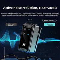 Microphone cravate sans fil SX22, modèle privé, à réduction de bruit omnidirectionnelle, USB Type-C, pour usage en conférence