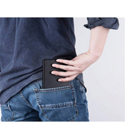Keyboard Mini nirkabel portabel, Keyboard lipat BT Mini dapat dilipat Ultra ramping, Keyboard lipat Travel untuk ponsel I.Pad Mac Android