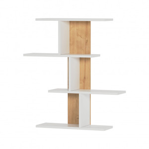 <strong>Wall</strong> <strong>Shelf</strong> <strong>Unit</strong> <strong>White</strong> Vertical Floating <strong>Shelf</strong>-Narrow Decorative for Bedrooms Living Rooms <strong>Wall</strong> Mount Modern <strong>Wall</strong> Decor <strong>Shelves</strong> - Product Image 1