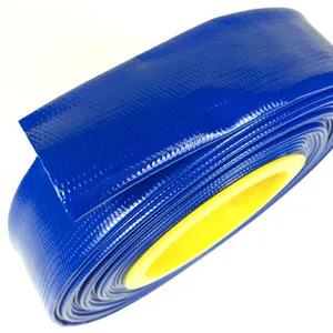 PVC lay flat hose agriculture hose canvas hose for irrigating