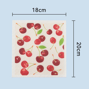 Essuie-vaisselle suédois pour la cuisine, serviettes en <span class=keywords><strong>papier</strong></span> réutilisables, chiffon de cuisine lavable, biodégradable, super absorbant, séchage rapide, <span class=keywords><strong>serviette</strong></span> à vaisselle - Product Image 2