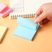Blocs-notes adhésifs personnalisés de haute qualité, recyclables, 3x3 pouces, pour l'école et le bureau, de couleur fluorescente, autocollants, portables, pour la prise de notes