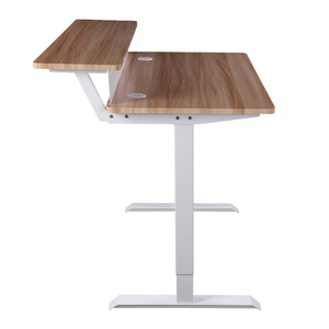 Double Table <strong>Computer</strong> <strong>Desk</strong> <strong>Small</strong> Two Legs Electric Sit Standing <strong>Desk</strong> Smart Height Adjustable <strong>Desk</strong> With Motorized Lift Mechanism - Product Image 3