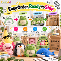 Jouets en peluche animaux virals personnalisés, animaux en peluche amusants pour les magasins de jouets tendance, les événements de merchandising des créateurs et les promotions de marques