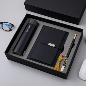 Strap <strong>Notebook</strong> Box Gift Set With Pen Bottle Cup Red <strong>Notebooks</strong> Enterprise Annual Meeting A5 <strong>Diary</strong> Journal Suit Logo Customized - Product Image 3