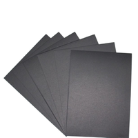 300gsm Carte noire C2S Papier noir haute rigidité pour impression offset pour emballage cadeau