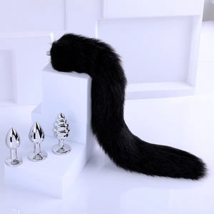 Cola de Zorro Desmontable, Tapón Anal Impermeable, Ecológico, Kit de Bondage Romántico para Adultos, Juguetes de Coqueteo, Juego Íntimo Cómodo para Parejas - Product Image 1