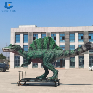 SGD57 Modelo de dinosaurio vivo Spinosaurus animatrónico de tamaño real realista para Parque de Atracciones - Product Image 5