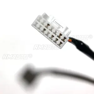 Conjunto de Espejo Retrovisor para Automóvil Honda Civic 2022-2023, Lado del Pasajero y del Conductor, Punto Ciego, Calefactable, Eléctrico, 76208T20A21, 7 Líneas, Negro - Product Image 6