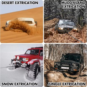 Cường độ cao 12mm * 28m bện tời dây <span class=keywords><strong>uhmwpe</strong></span> offroad phục hồi kéo dây tời biển công cụ khẩn cấp - Product Image 5