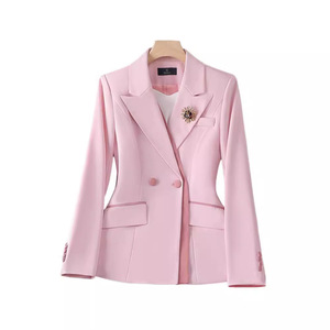 Atacado Business Suit para Senhoras Moda 2 Peça <span class=keywords><strong>Blazer</strong></span> Suit para Mulheres Elegante <span class=keywords><strong>Blazer</strong></span> e Calças <span class=keywords><strong>Blazer</strong></span> e Saia Set - Product Image 3