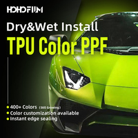 HOHOFILM OEM Film de protection de peinture TPU anti-jaunissement et résistant aux rayures, film de protection de peinture PPF TPU extensible chromé