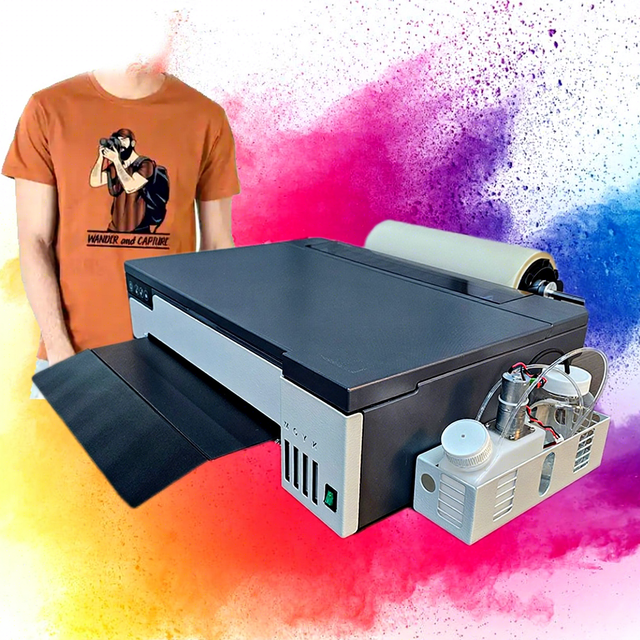 A3 A4 DTF XP600 Printer DTF Transfers Designs Ready to Press Machine Printing to Print the Text and Logo Clothes Canvas Bag