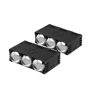 Foco LED Externo Luxlion de 3 Lentes para Motocicleta, Bombilla Grande Súper Brillante, Faros Delanteros para Pedales, <span class=keywords><strong>Triciclo</strong></span>, Pavimento, Luz Potente - Product Image 6