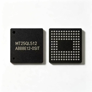 วงจรรวม512Mbit Quad SPI FLASH 24 TPU แพ็กเกจ MT25QL512ABB8E12-0SIT ไม่ผันผวนหรือแฟลช SMD - Product Image 1