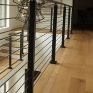 Hàng Rào Bằng Thép Không Gỉ Hiện Đại Màu Đen Tùy Chỉnh BNS Cho Hệ Thống Lan Can Cáp Lan Can Bên Ngoài - Product Image 6