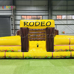 Taureau mécanique <span class=keywords><strong>gonflable</strong></span> d'extérieur pour événements, en PVC, avec <span class=keywords><strong>matelas</strong></span> - Product Image 1