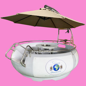 Лодка с электрическим аккумулятором для барбекю, Пончик, цена, франшиза, Ванкувер, Канада, лодка для охлаждения и барбекю на лодке, Морская Лодка для барбекю из нержавеющей стали - Product Image 1