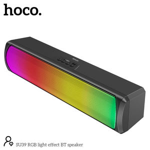 Hoco. Haut-parleur sans fil bluetooth, <span class=keywords><strong>barre</strong></span> <span class=keywords><strong>de</strong></span> <span class=keywords><strong>son</strong></span> Portable, rvb, plein écran, effet d'éclairage, OEM SU39 - Product Image 2