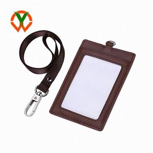 Porte-badge en nylon PU, certifié BSCI, pour carte d'identité, carte de travail, carte d'employé - Product Image 2