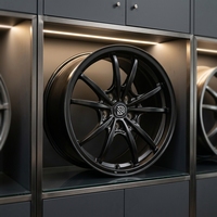 Nouvelles jantes forgées GUDE de dix mille tonnes pour Mercedes Audi, 17-23 pouces, en alliage d'aluminium sur mesure, finition noire 20mm/25mm