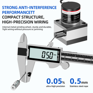 电缆延伸传感器2000毫米拉线位置传感器用于长度测量尚无评论 - Product Image 3