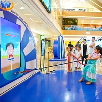 Jeu de défi interactif numérique AR mural Tug of War pour événements publics, espaces de divertissement familial et team building