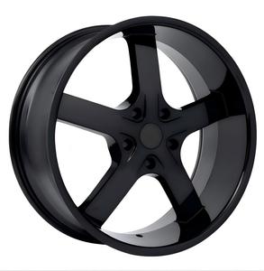 Tùy Chỉnh Màu Đen Kết Thúc Bánh Xe 5 Lỗ 20 Inch 5X100 5X120.65 5X127 5X139.7 Hợp Kim Vành Bánh Xe Cho Hành Khách Xe Có Sẵn Kho - Product Image 2