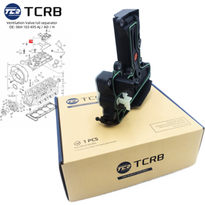 Válvula PCV Separadora de Aceite del Motor TCRB 06H103495AH 06H103495AB 06H103495E 06H103495AF para VW Tiguan GTI <span class=keywords><strong>Audi</strong></span> A3 <span class=keywords><strong>A4</strong></span> Q5 TT 2.0T - Product Image 2